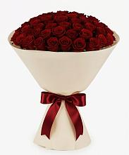Букет 101 Бордовая роза Блэк Бакарра в Холме