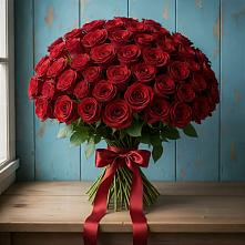 Букет Красные розы Блэк Меджик #REPLACE_PRED# Холме