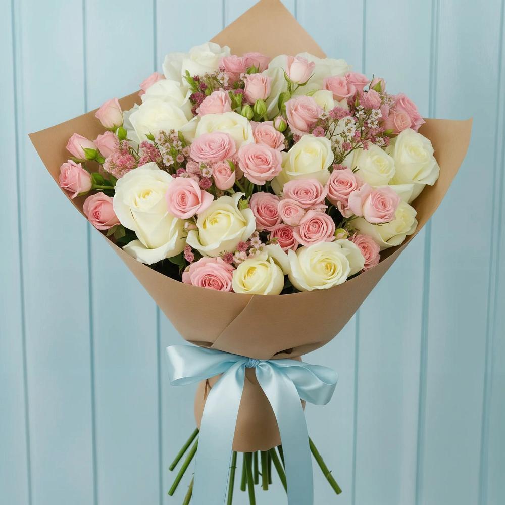 Букет цветов из: Розы в Холме
