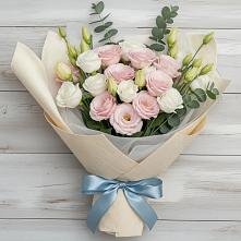 Букет цветов из:  Лизиантусы #REPLACE_PRED# Холме