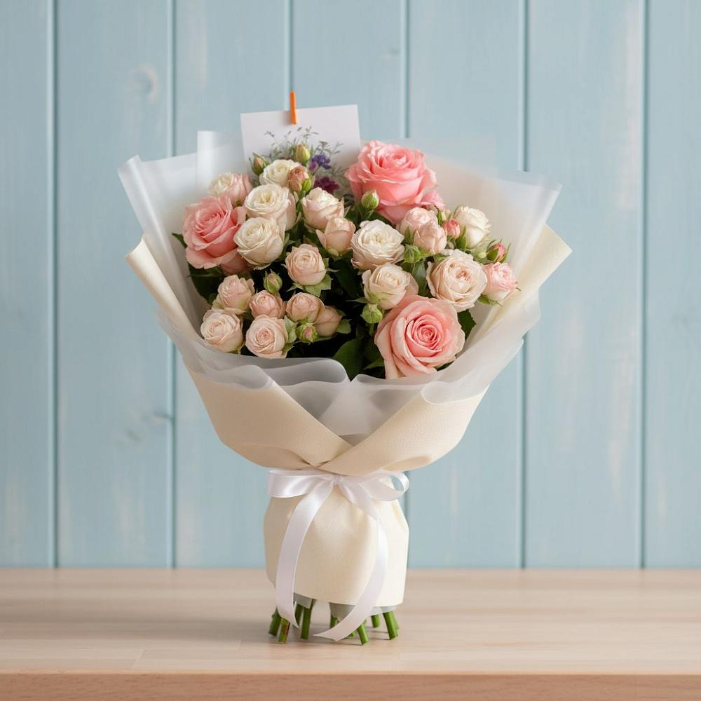 Букет цветов из: Розы в Холме