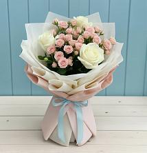 Букет цветов из:  Розы в Холме