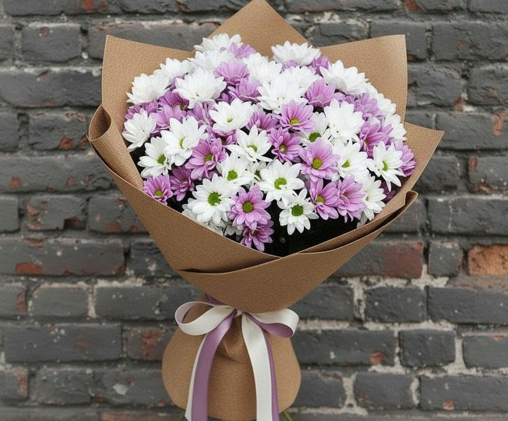 Букет цветов из: Хризантемы в Холме
