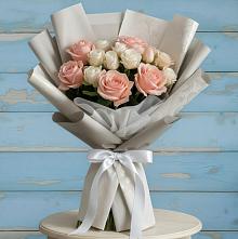 Букет цветов из:  Розы #REPLACE_PRED# Холме