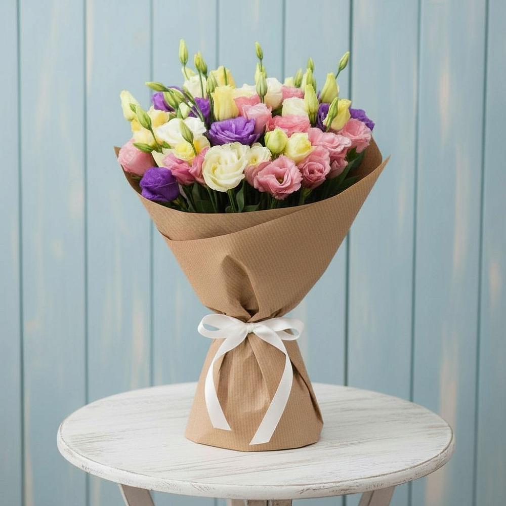 Букет цветов из: Лизиантусы в Холме